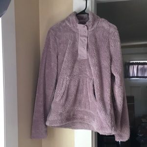 NWT Eddie Bauer Size L Purple Pullover Sweatshirt